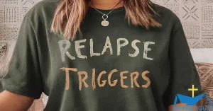 Relapse triggers t-shirt | HHRC